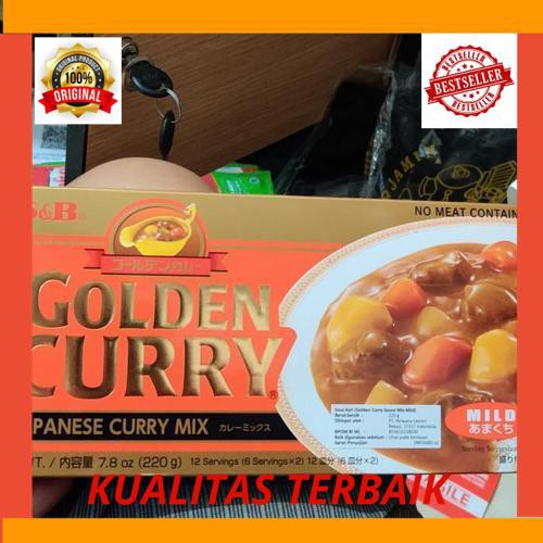 

New SB Golden Curry Mild 220gr Saus Bumbu Masak Kari Jepang Mix GROSIR