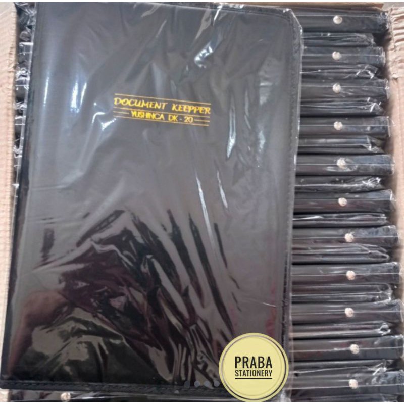

Document Keeper Folio 20 Pocket Cover Tebal Reseleting