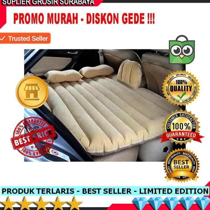 Promo Matras Mobil Kasur Angin Mobil Pompa Kasur Angin Bahan Lapis Bludru Terlaris