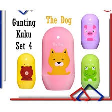 Gunting Kuku Bayi Set Isi 4/Manicure Set Bayi/Potong Kuku Bayi Newborn
