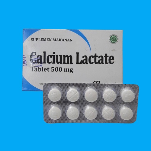 CALCIUM LACTATE 500MG PER BOX MERSI