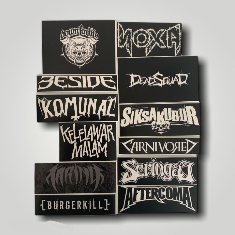 

Sticker Pack Band Indie Hard Core/Grindcore/Death Metal