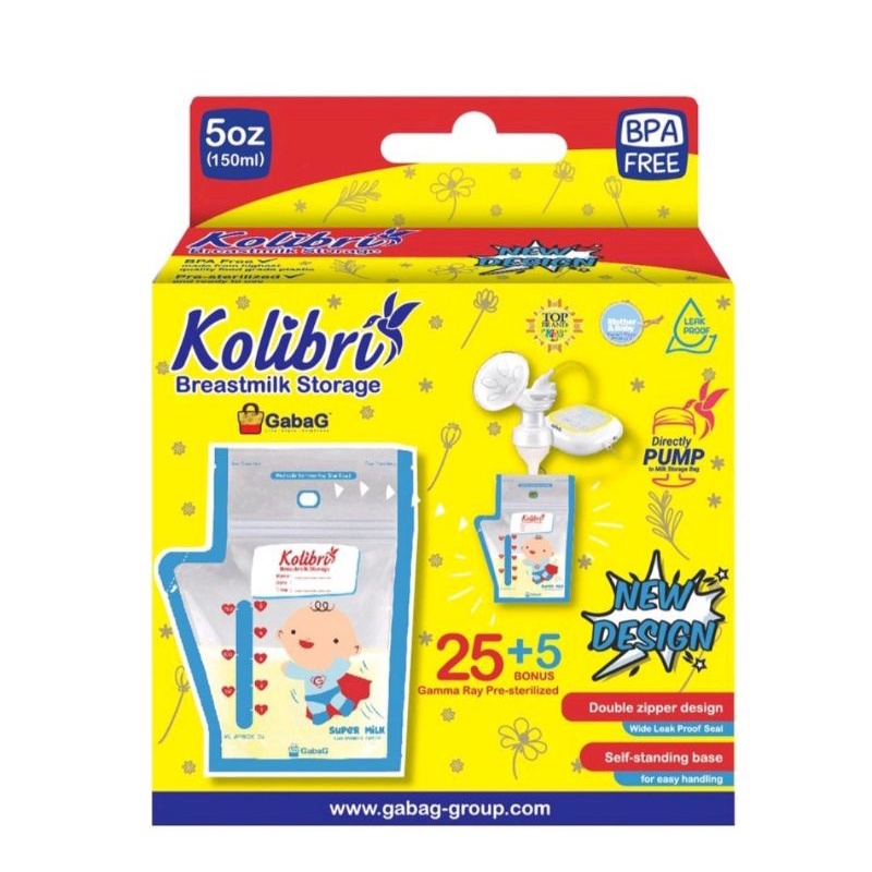 Gabag Kolibri Kantong Asi 150ml