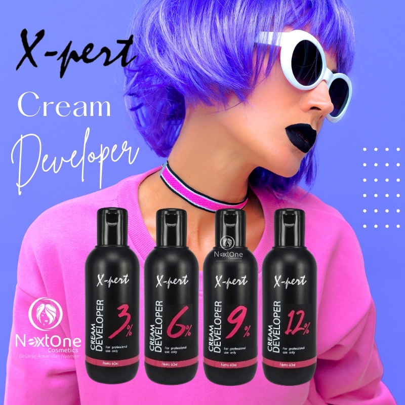 NEXT ⏩ X-PERT CREAM DEVELOPER | xpert OKSIDA SEMIR RAMBUT