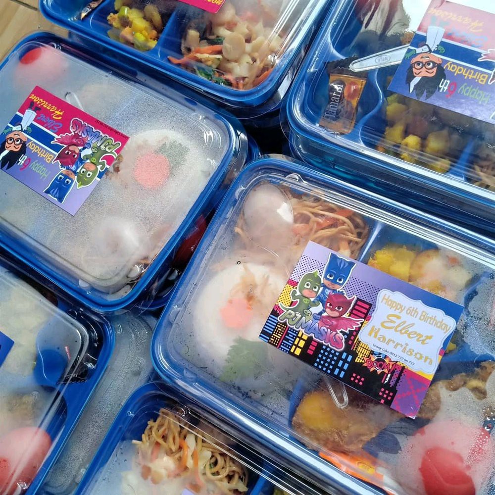 Box Bento Biru. Mika Bento. Kotak Bento. Food Container Obral