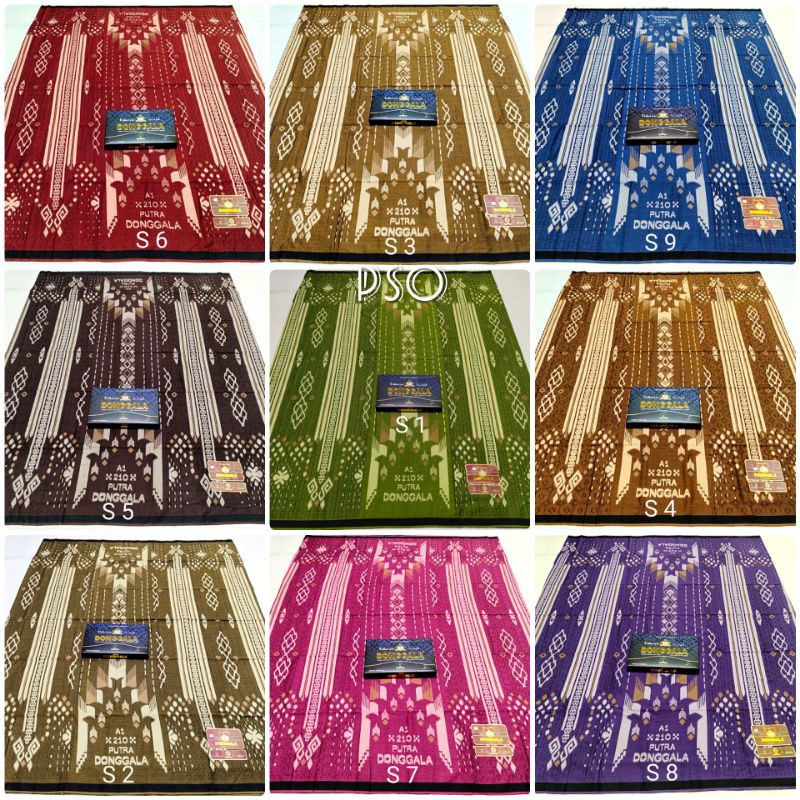 Sarung Donggala Rayon Original Motif Dobby & Songket SGT BHS Timbul