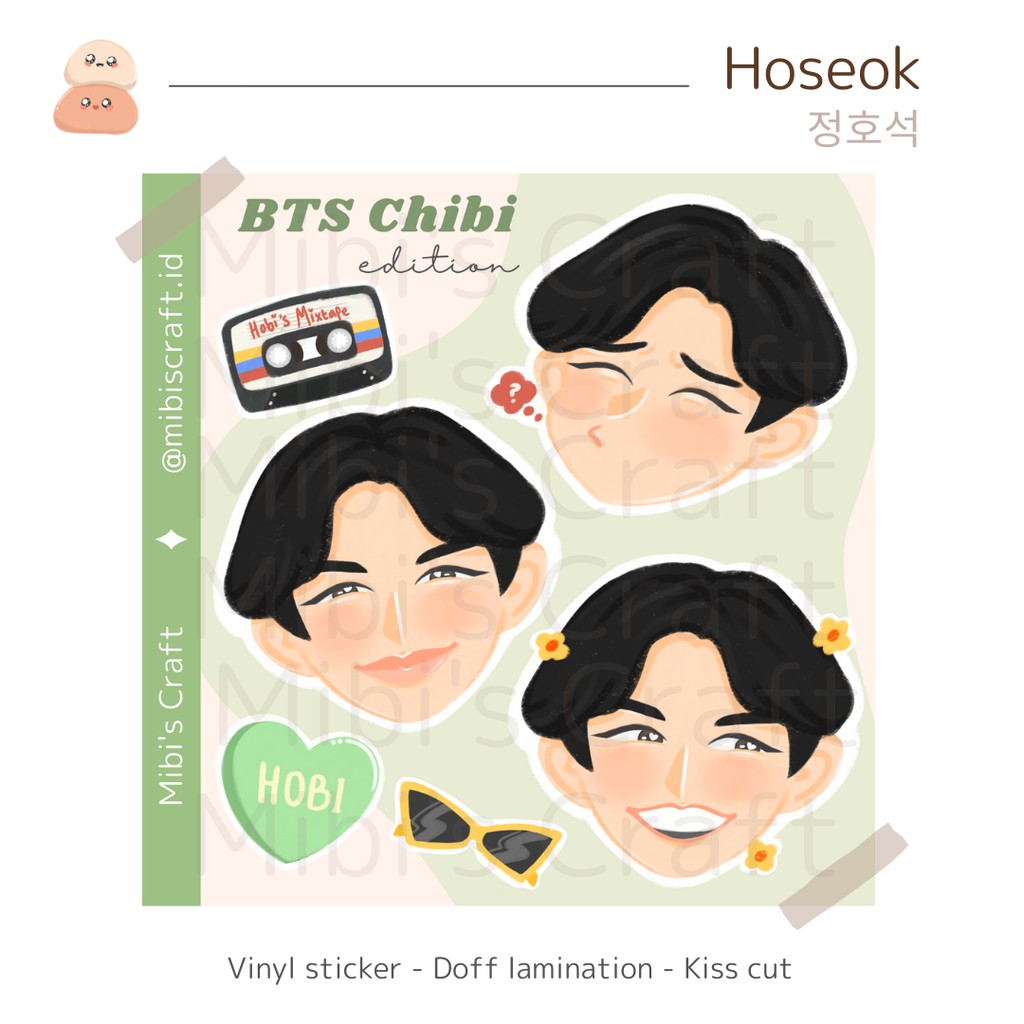 [Sticker BTS] BTS Chibi edition - J-HOPE