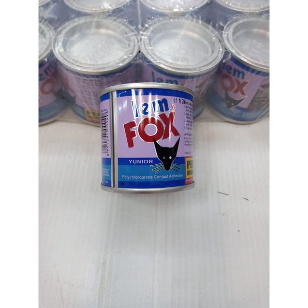 

LEM FOX KUNING 70 GR LEM AIBON KALENG LEM KARET DAN KULIT