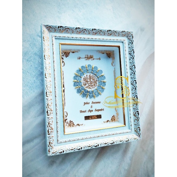 mahar pernikahan koin/Mahar Akrilik/Mahar islami/Mahar nikah Akrilik/mahar pernikahan Free packing k