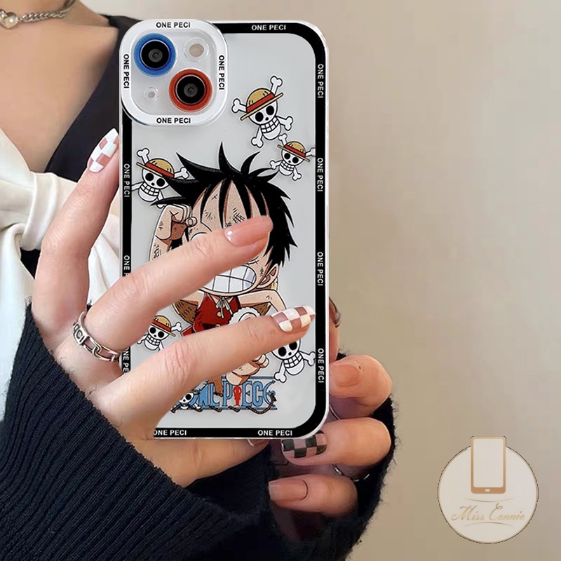 Soft Case TPU Motif Kartun One Piece Luffy Untuk Redmi 9T 10C 10 9A 9 9C NFC M3 M4 Pro X3 Pro NFC Note 11 10 9 8 11Pro 9Pro 10s 9s 10s 10s 10s 10s 10s