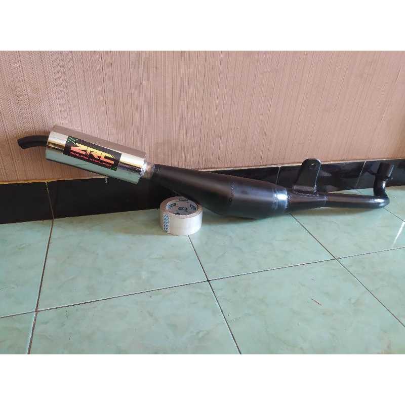 Knalpot Bravo RC 100/RC 80 Standar Racing Suara Garing