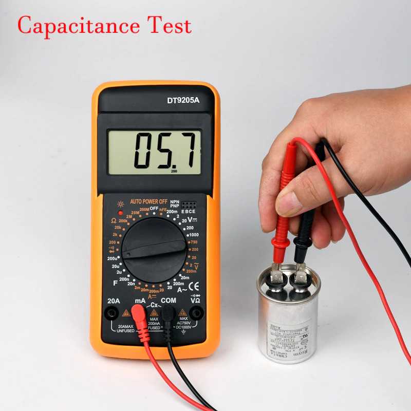 RICHMETERS Pocket Size Digital Multimeter - DT9205A