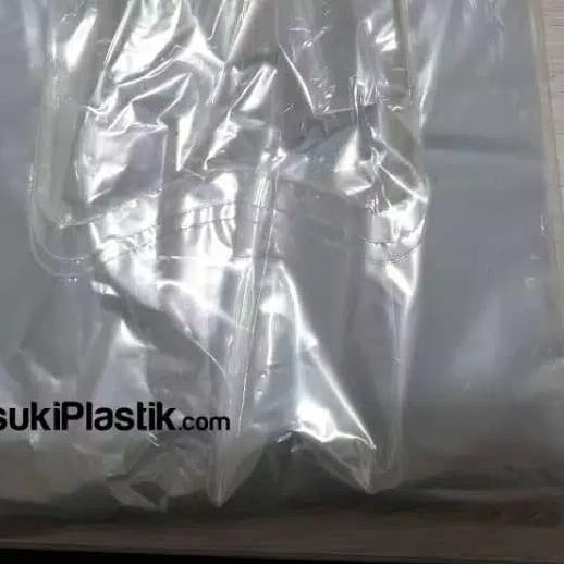 ➻ PP Kresek Bening Tebal 24x40 / Kantong Kresek Bening PP 24cm ✭
