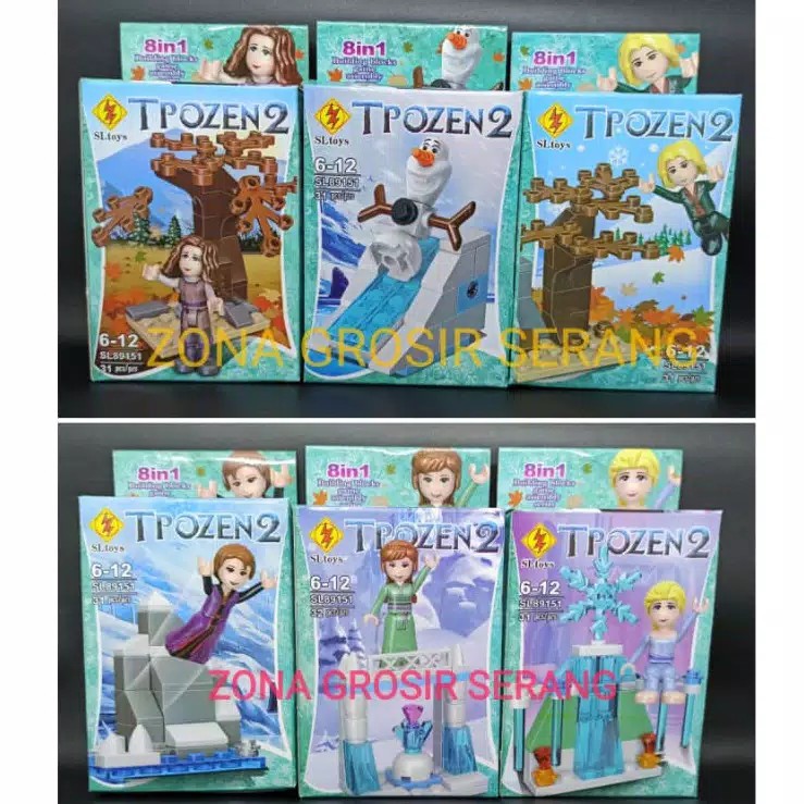 LEGO FROZEN 2 MINI FIGURE MURAH