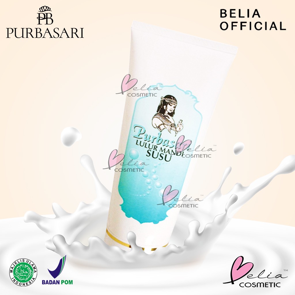 ❤ BELIA ❤  Purbasari Lulur Mandi Susu 200gr (✔️BPOM)