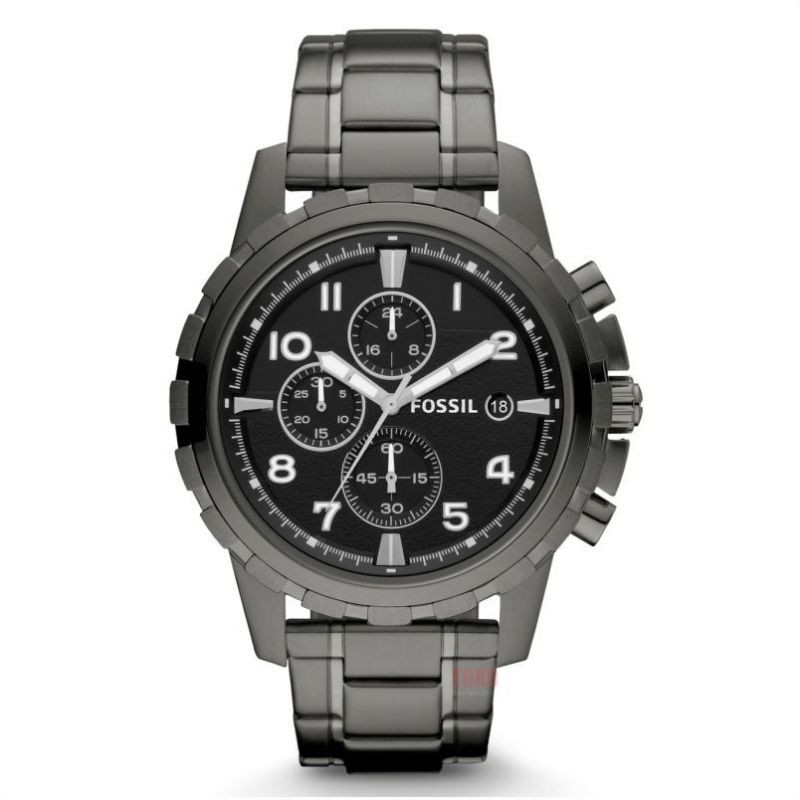 BRANDED WATCH FS4721 FS 4721 MEAN DEAN CHRONOGRAPH BLACK DIAL SMOKE ORIGINA