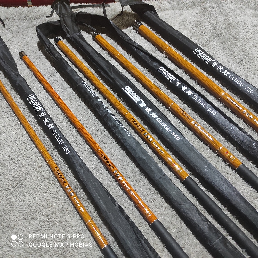 Joran Pancing Tegek oregon Glugu 360. 450. 540. 630. 720