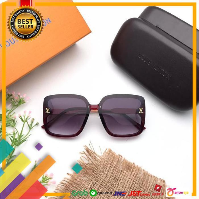 NEW.. KACAMATA FASHION SUNGLASS LV VIRAL 2029 ( FULL SET PREMIUM ) ..TERBARU