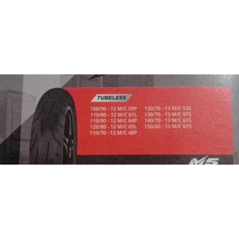 Ban corsa m5 ring 13 ring 12 nmax scoopy tubles original 110/70-13 120/70-13 130/70-13 140/70-13 150