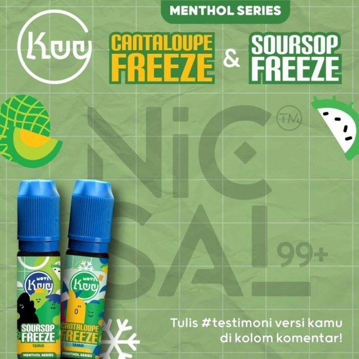 Liquid Kuy Cantaloupe Freeze Salt Nic 15ML