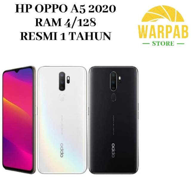 Hp Oppo A5 2020 4 128 Gb Opo A 5 Ram 4gb Internal 128gb Garansi Resmi Shopee Indonesia