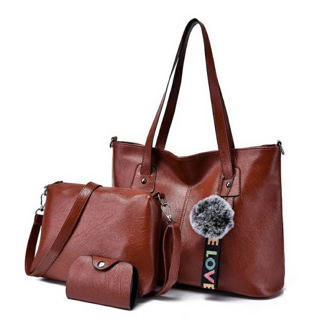SET TAS 3 IN 1 IMPORT WANITA MURAH