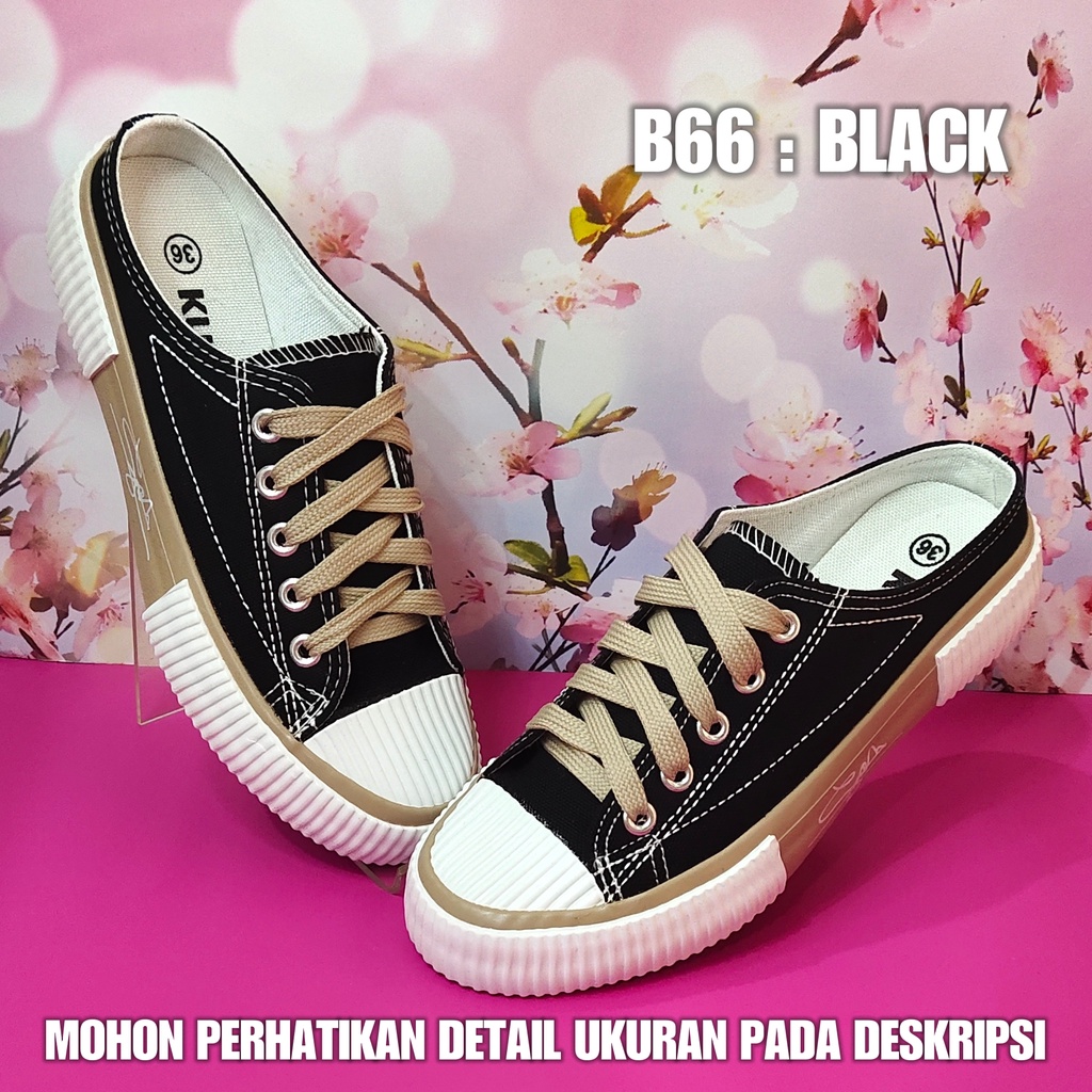 Sepatu Kasual Wanita B66 Sneakers Korea Kekinian SPTSW