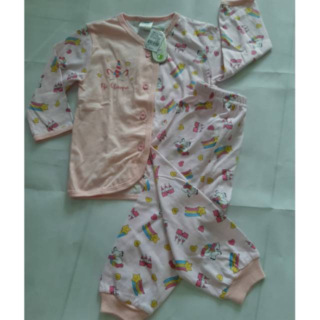 Setelan baju tidur anak brand matahari merk pipiniko