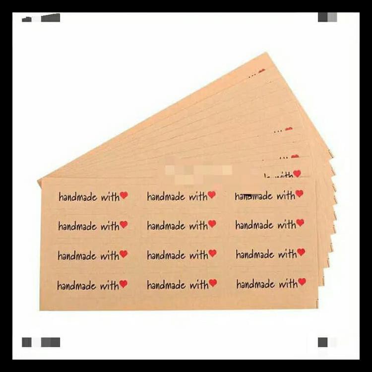 

Sticker Thank You Coklat 12Pcs Termurah