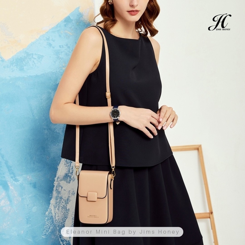 Tas Selempang Wanita Mini Jims Honey Eleanor Mini Bag | tas wanita hp tas selempang impor | tas mini