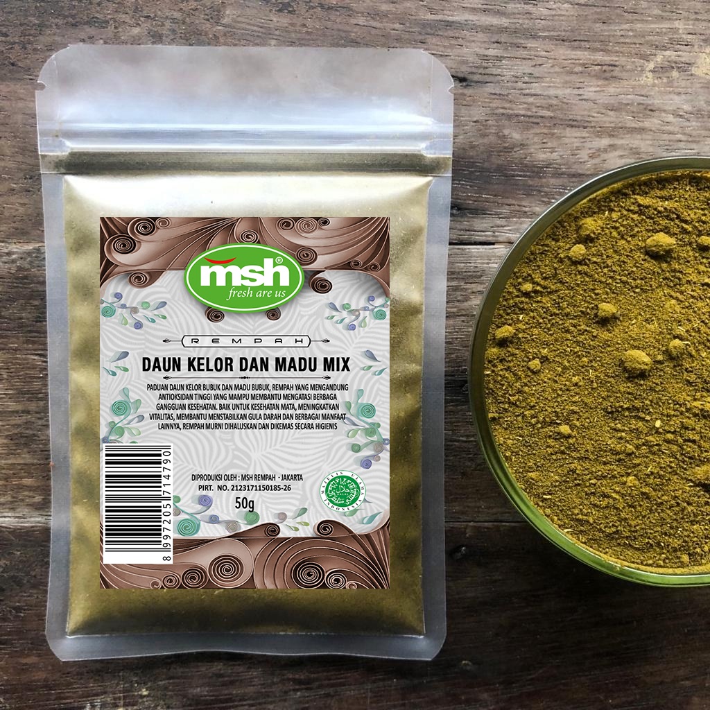 MSH  Daun Kelor Dan Madu Mix 50 g