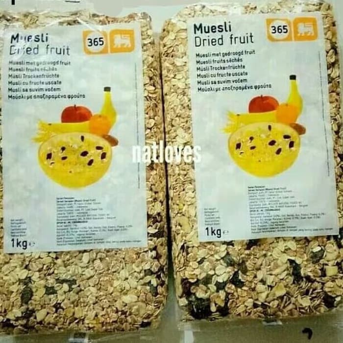 DRIED FRUIT MUESLI 1 KG