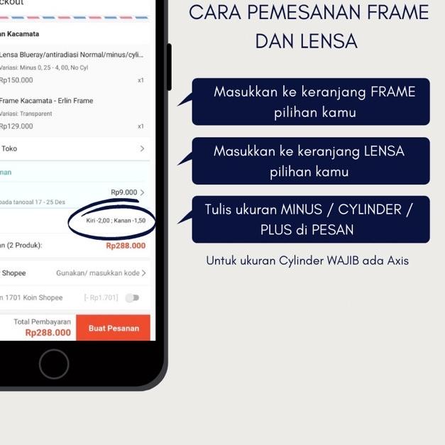 ➥ Lensa Supersin (Lensa Optik) Normal/minus/cylinder/plus ۩