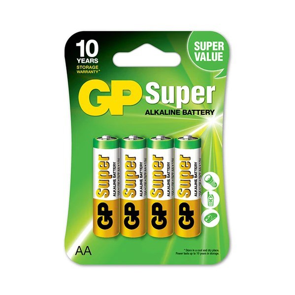 Super Alkaline GP AA 1,5V