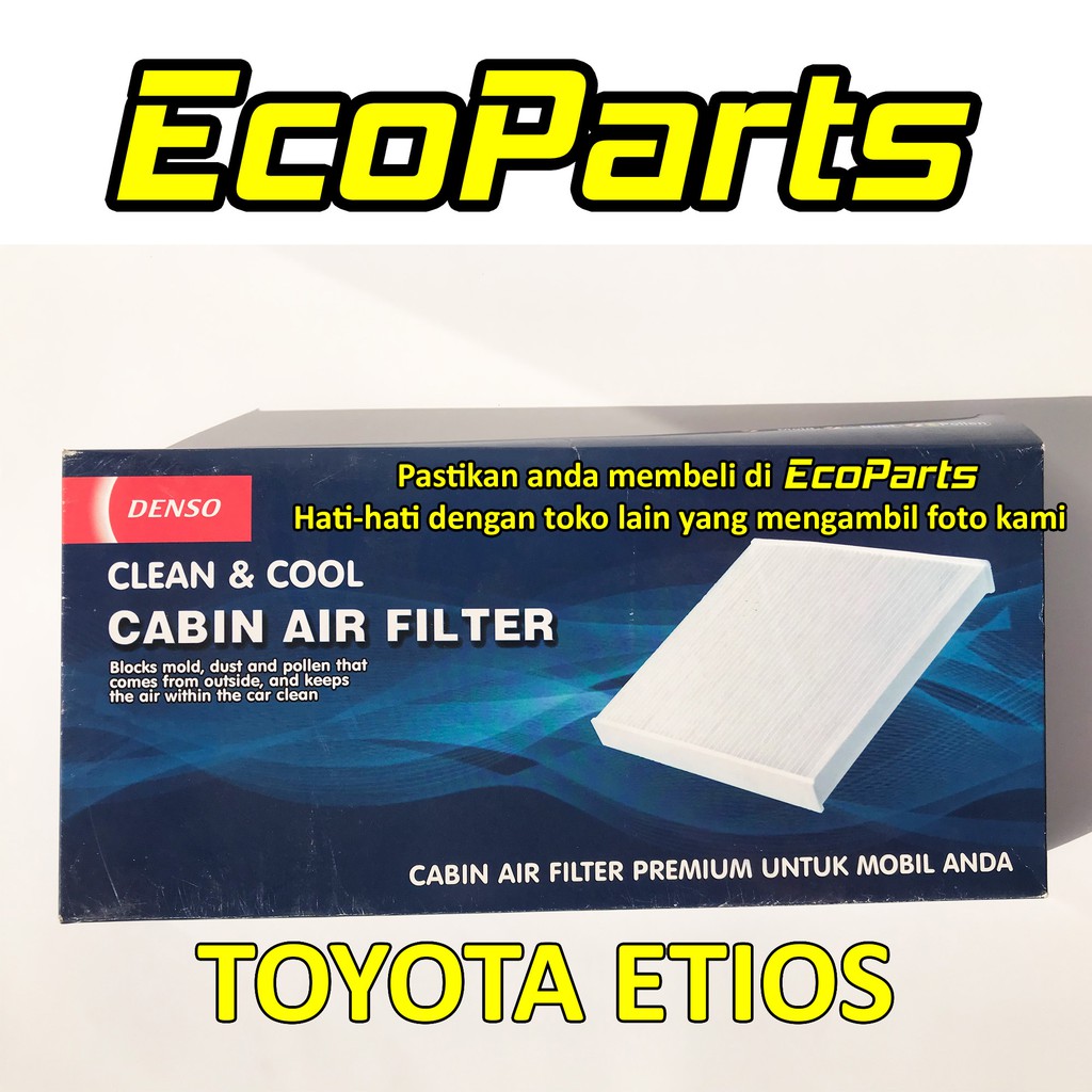 Jual Filter Cabin Ac Denso Toyota Etios Asli Etios Valco Shopee Indonesia