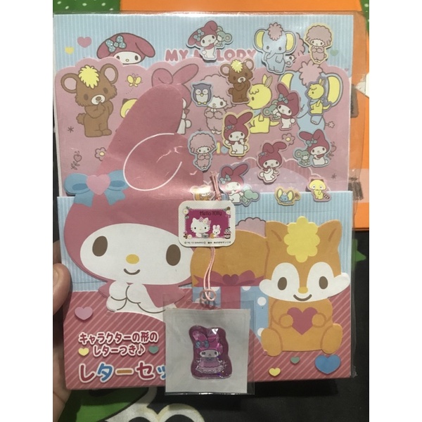 

MY MELODY SANRIO LETTER SET ORIGINAL NOTE PAD MEMO NOTE BOOK STICKY NOTE