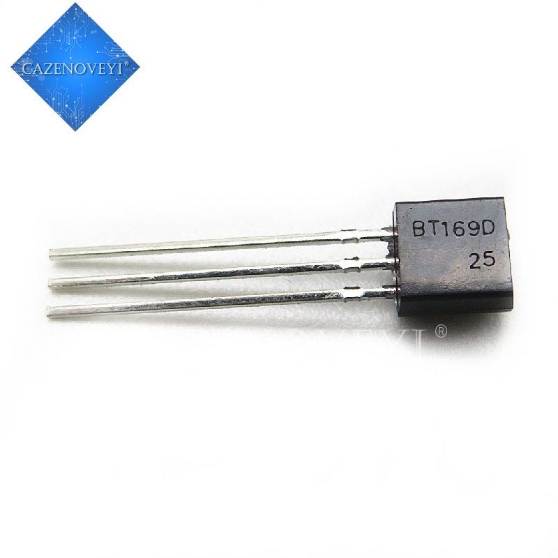 50pcs Ic BT169D BT169 TO-92 Triacs Thyristor SCR 400V 9A 3 Pin