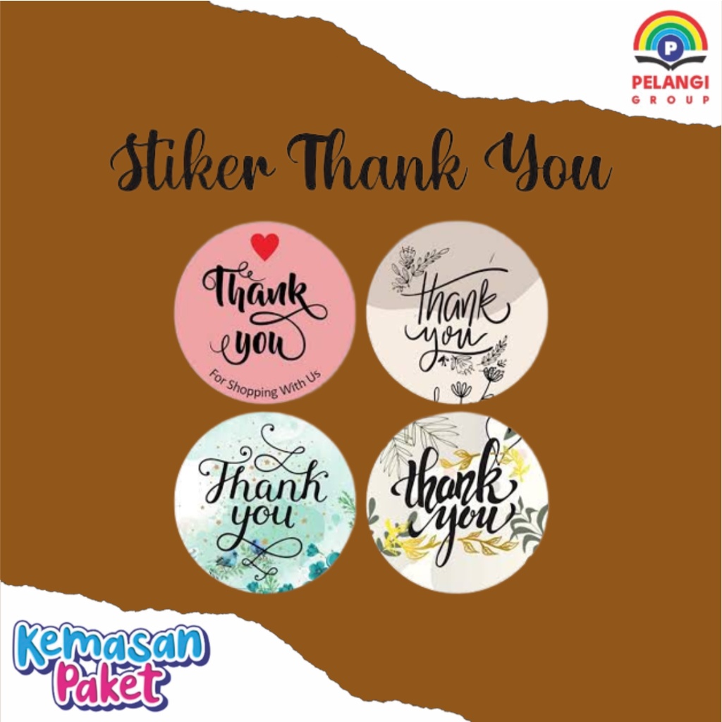 

STIKER OLSHOP/STIKER THANK YOU ONLINE SHOP per 40 pcs