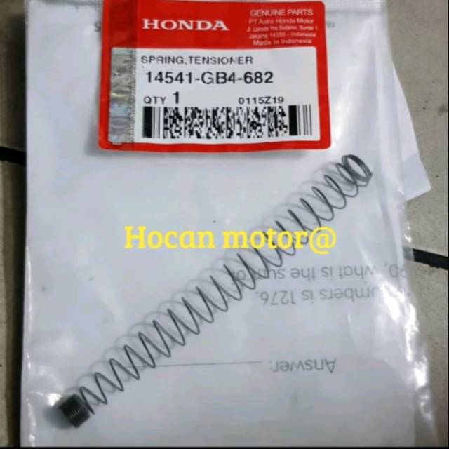 PER SULING KETENG GRAND SUPRA X SUPRA FIT HELM IN SUPRA X 125 REVO ABS BLADE ASLI  14541-GB4-682