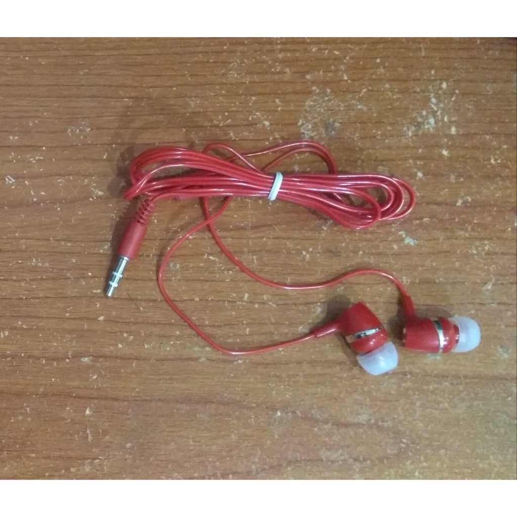 EARPHONE MP3 PRO COLORFULL - MERAH