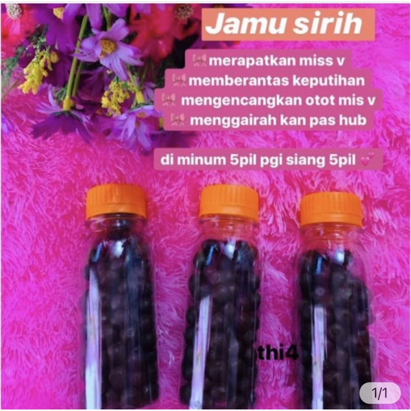 

DJAMU SIRIH MINUM ALAMI ISI 100