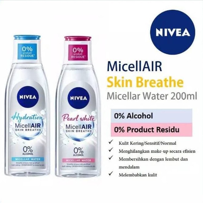NIVEA MICELLAIR SKIN BREATHE 0% ALCOHOL (MICELLAR WATER)