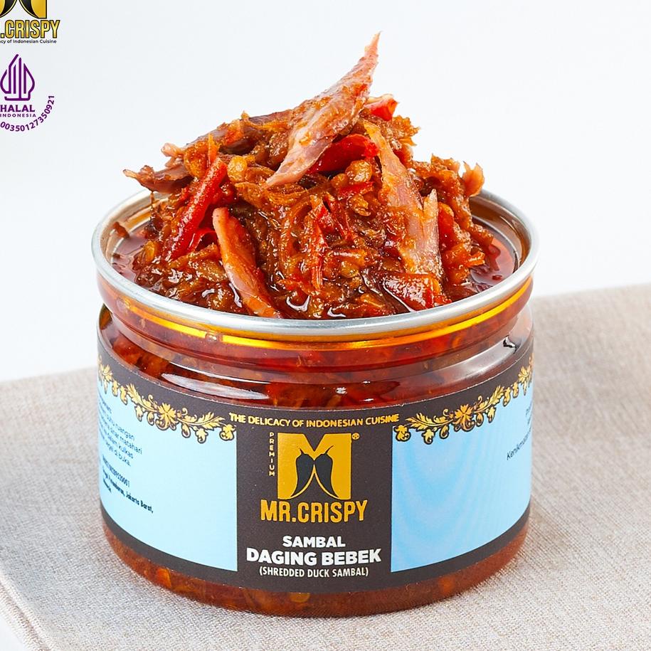 

Trend - Sambal Daging Bebek/Ayam/Sapi/Sambel Mr.Crispy .,