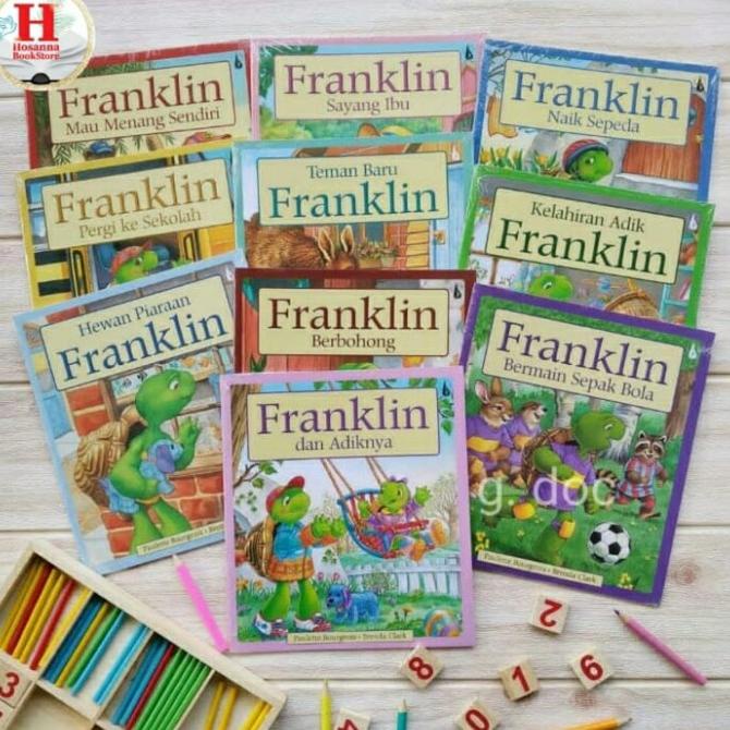 

[BISA COD] Promo Buku Cerita Anak Seri Franklin Lengkap (Paket isi 10 Buku)