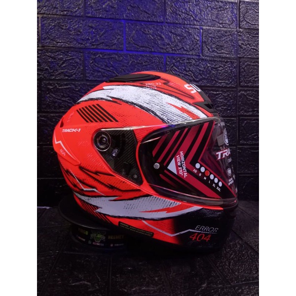 HELM SUOMY TRACK 1 404 ORANGE FLUO