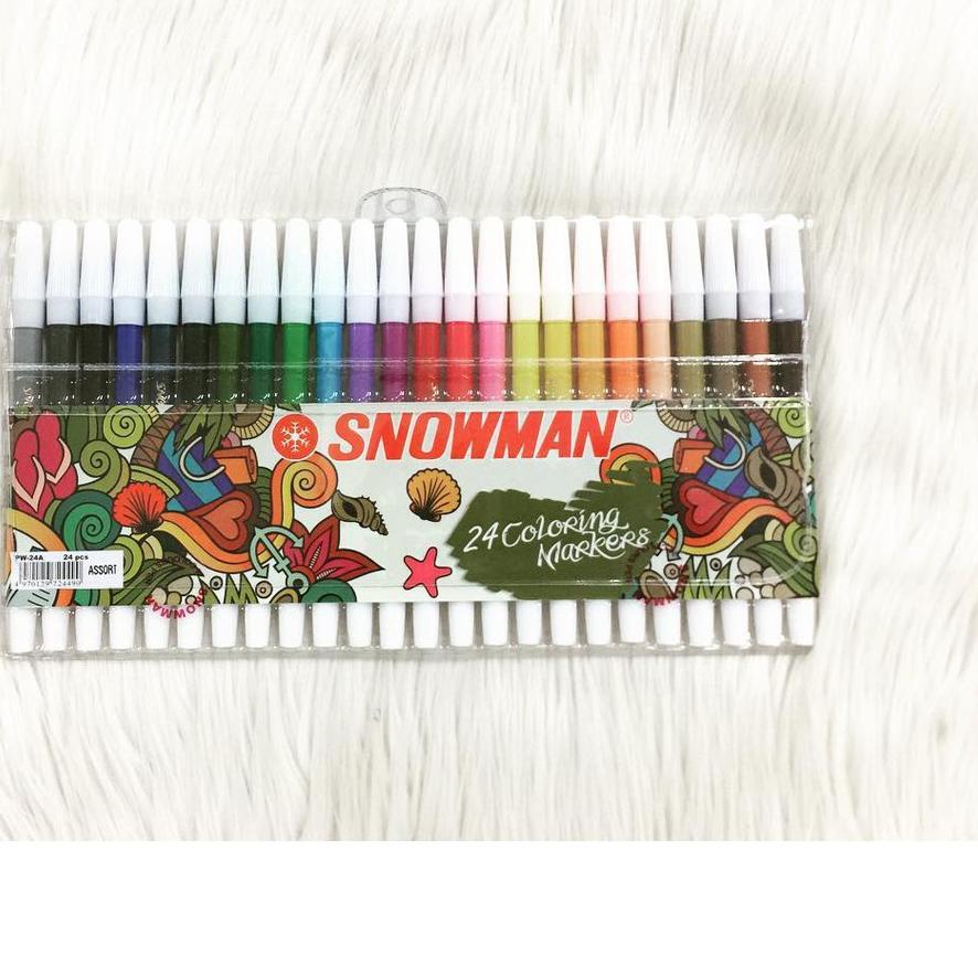 

Terbaru|SQ38|SPIDOL SNOWMAN 24 WARNA Coloring Marker