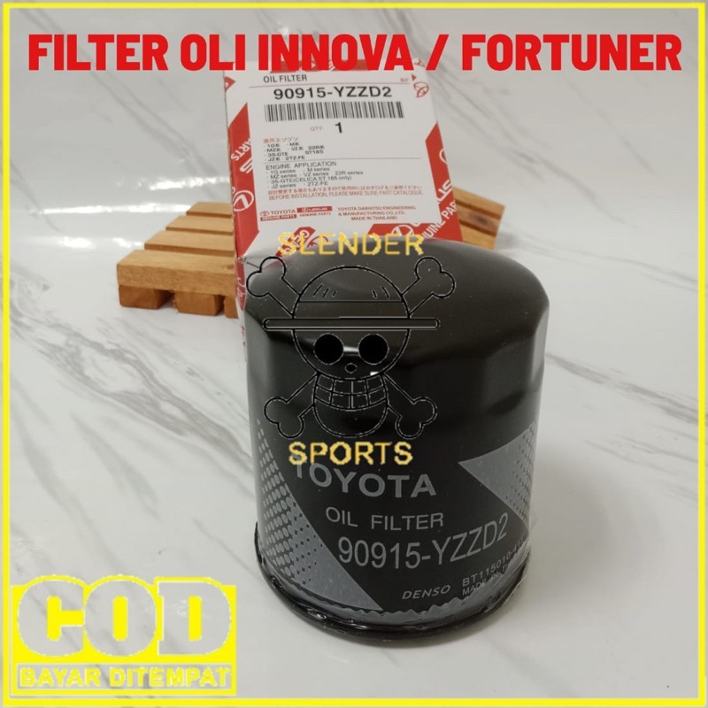 OIL FILTER INNOVA - FILTER OLI INNOVA - SARINGAN OLI INNOVA FORTUNER HILUX