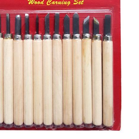 

▼ Wood Carving Knife Set 12 ♣