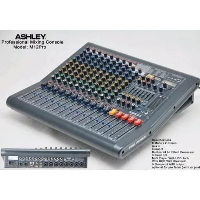 Mixer Ashley M12PR0 M12 PRO M-12 PRO ORIGINAL