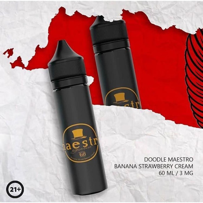 Liquid Maestro Signature Series 60ML 3MG by Doodle berpita cukai